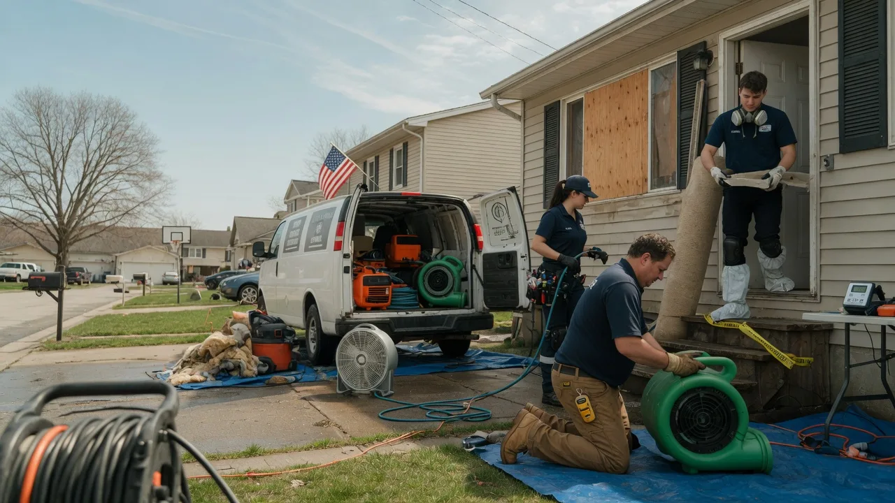 Water Damage Restoration in Dunkerton, IA near me